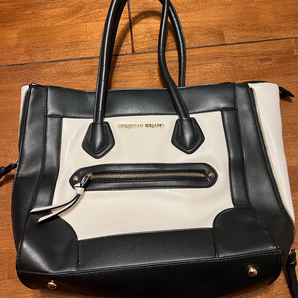 Christian Siriano Black and White Purse - Picture 7 of 10